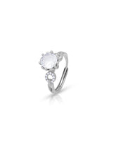Starlit Solitaire Adjustable Ring