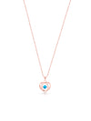 Azure Heart 925 Silver Chain