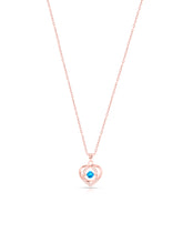 Azure Heart 925 Silver Chain