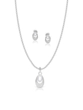 LUSTRA SILVER CHAIN SET
