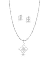 ELEGANCE SHINE SILVER CHAIN SET