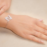 Bracelet with Sparkling White Stones