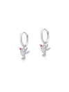Elara 925 Silver Bird Earrings