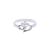 Blossom Swirl Silver Ring by Uncle Jewels