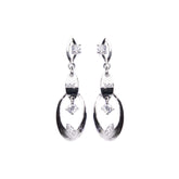 Elegant Oval Earrings with Premium Diamonds