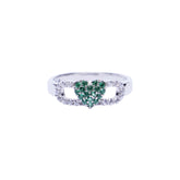 Emerald Heart Radiance Ring