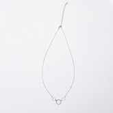 925 Sterling Silver Multi-Circle Monta Necklace Set