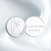 Wedding Celebration Silver Coin – 999 Fine Silver, 10 Gram