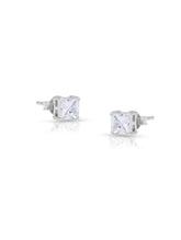 Sterling Silver Solitaire Studs