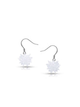 White Crystal Earrings