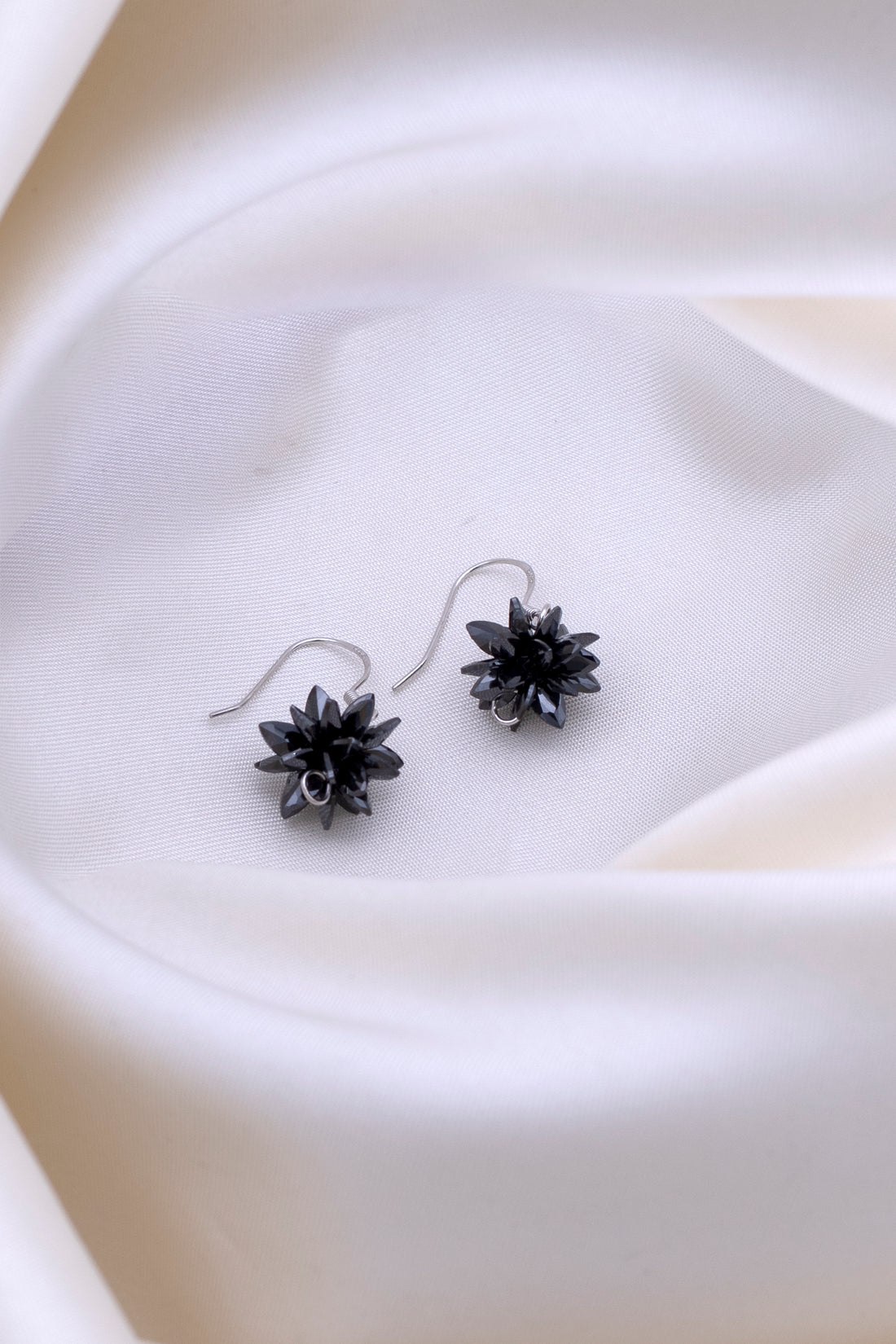 Black Crystal Earrings