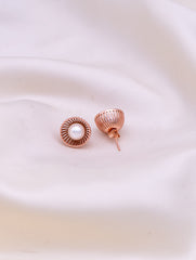 Lunara 925 Silver Pearl Studs