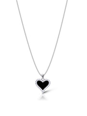 Midnight Luxe Silver Chain