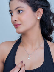 LUSTRA SILVER CHAIN SET