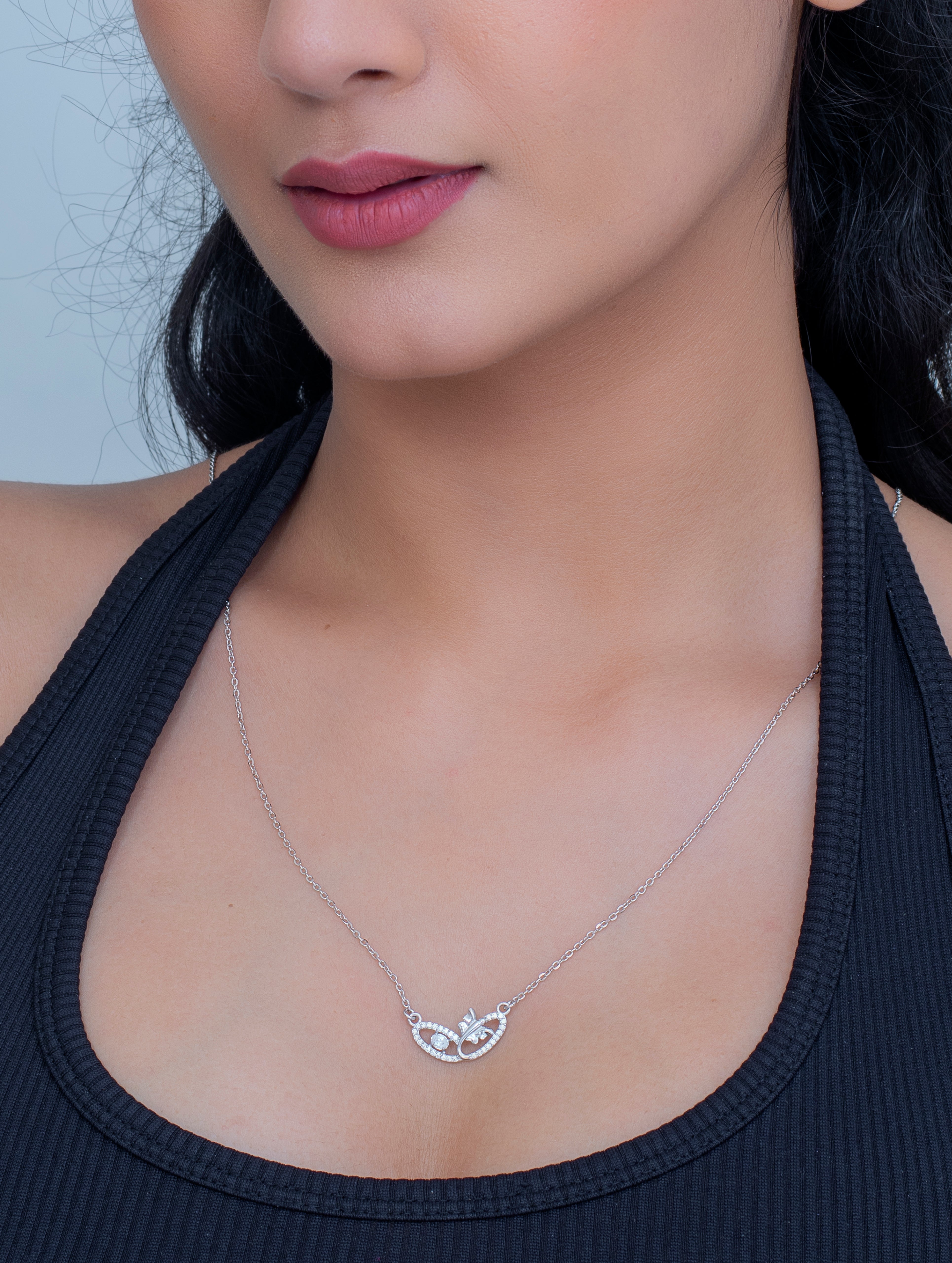 SILVER CELESTI CHAIN