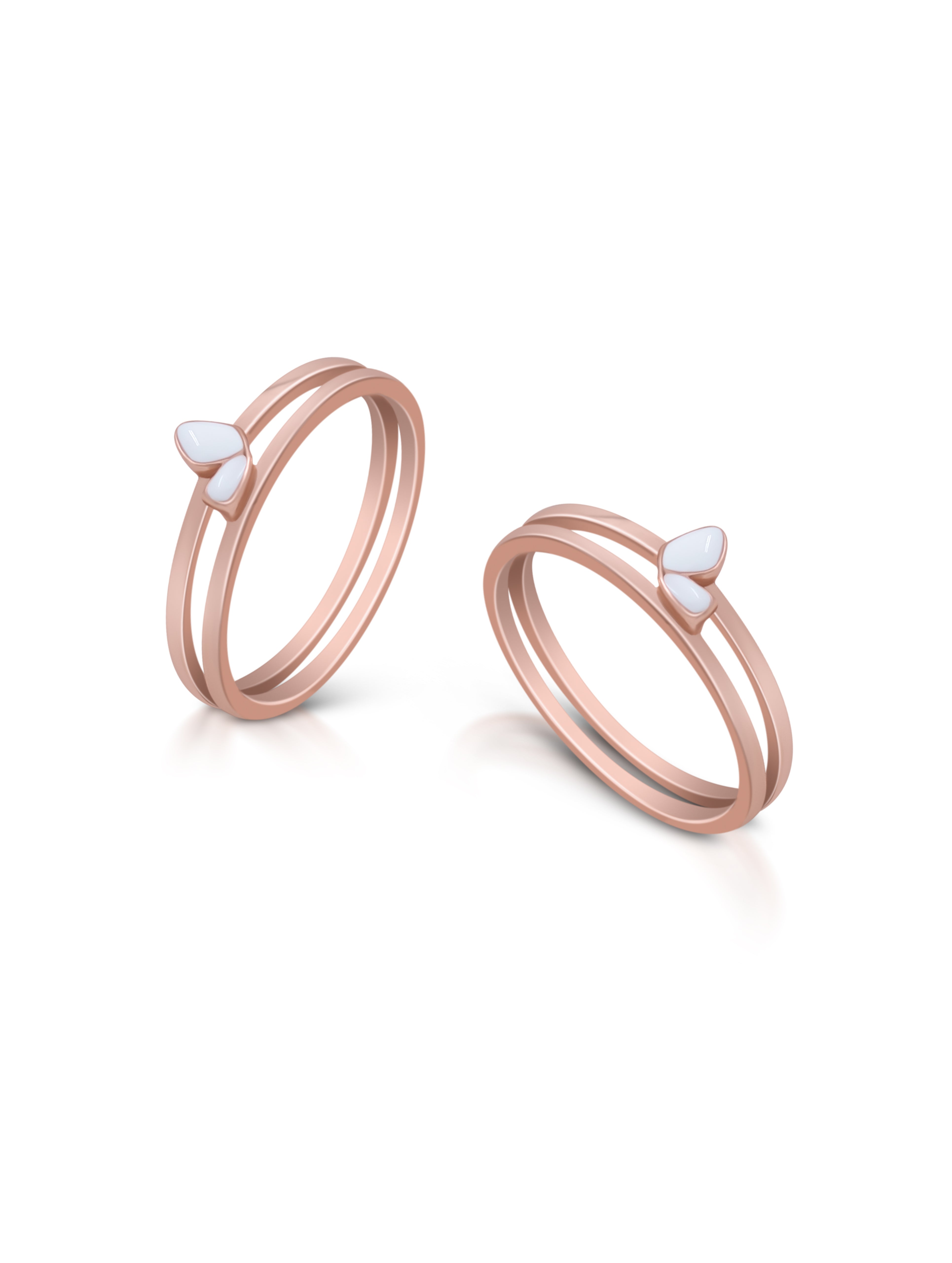 Mirabelle 925 Silver Butterfly Ring