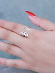 Papillon 925 Silver Open Ring