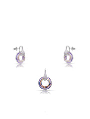 Solara 925 Silver Pendant Set