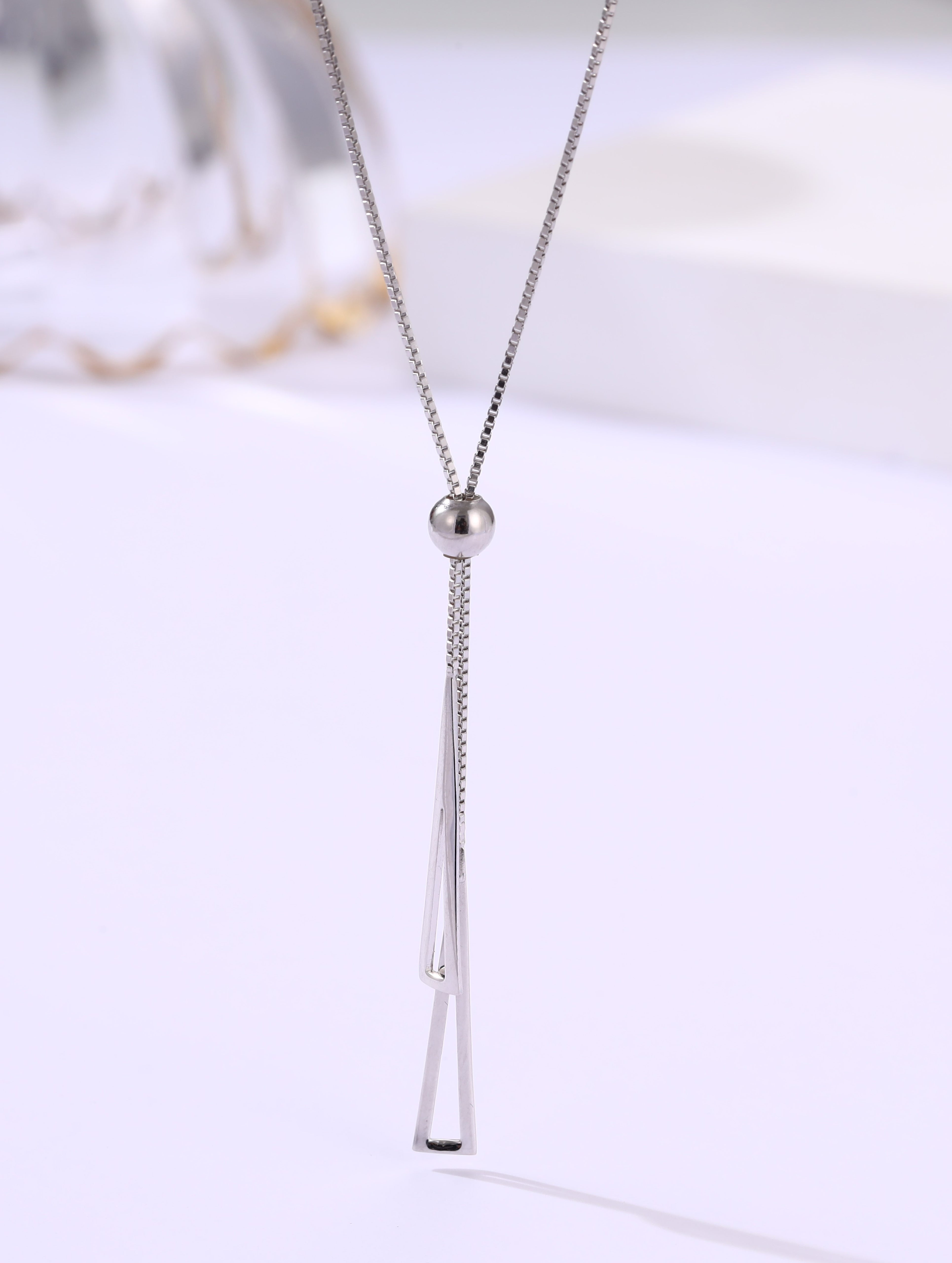 Dual Form 925 Silver Chain