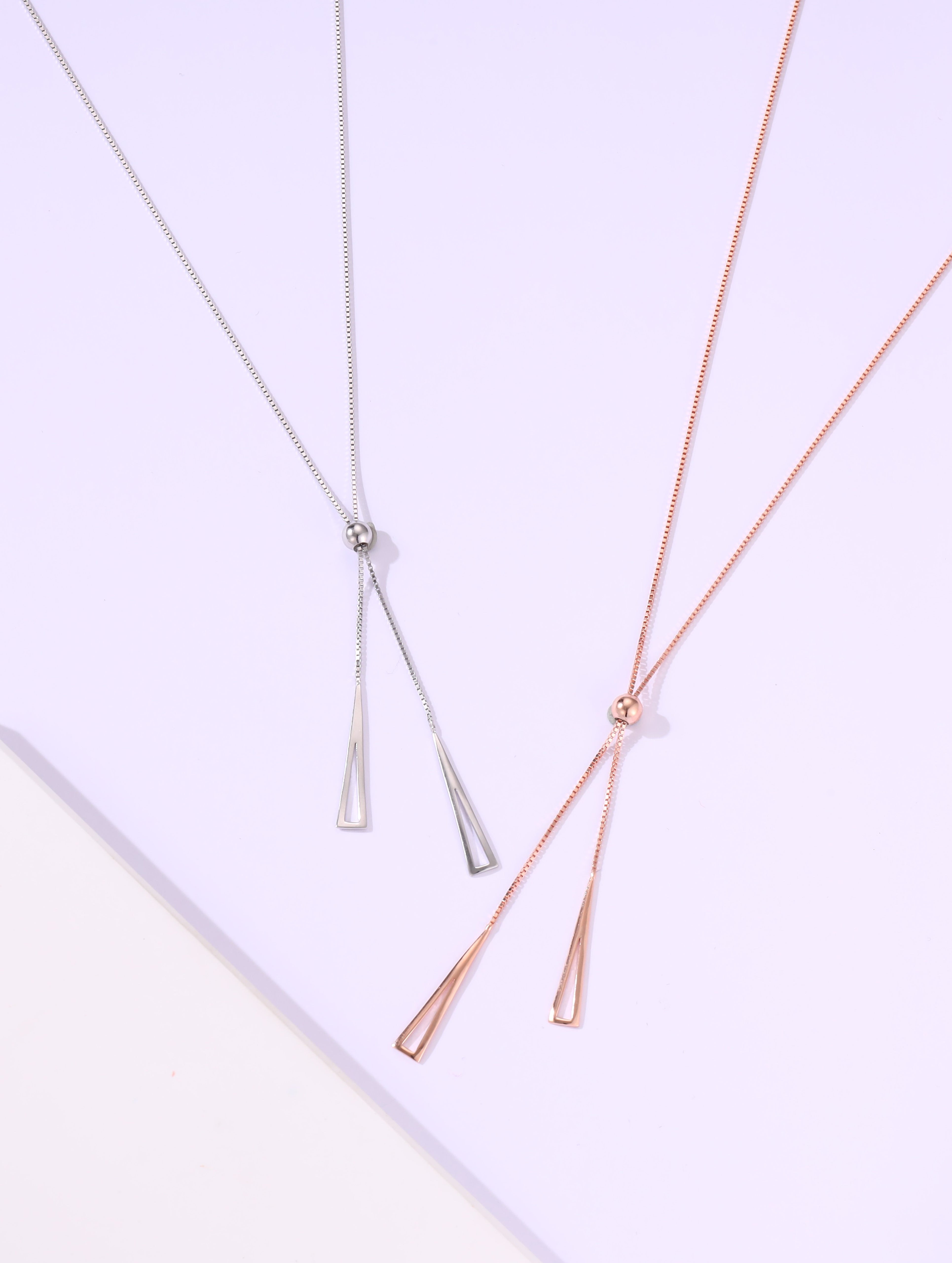 Dual Form 925 Silver Chain