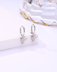 Elara 925 Silver Bird Earrings