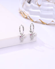 Elara 925 Silver Bird Earrings