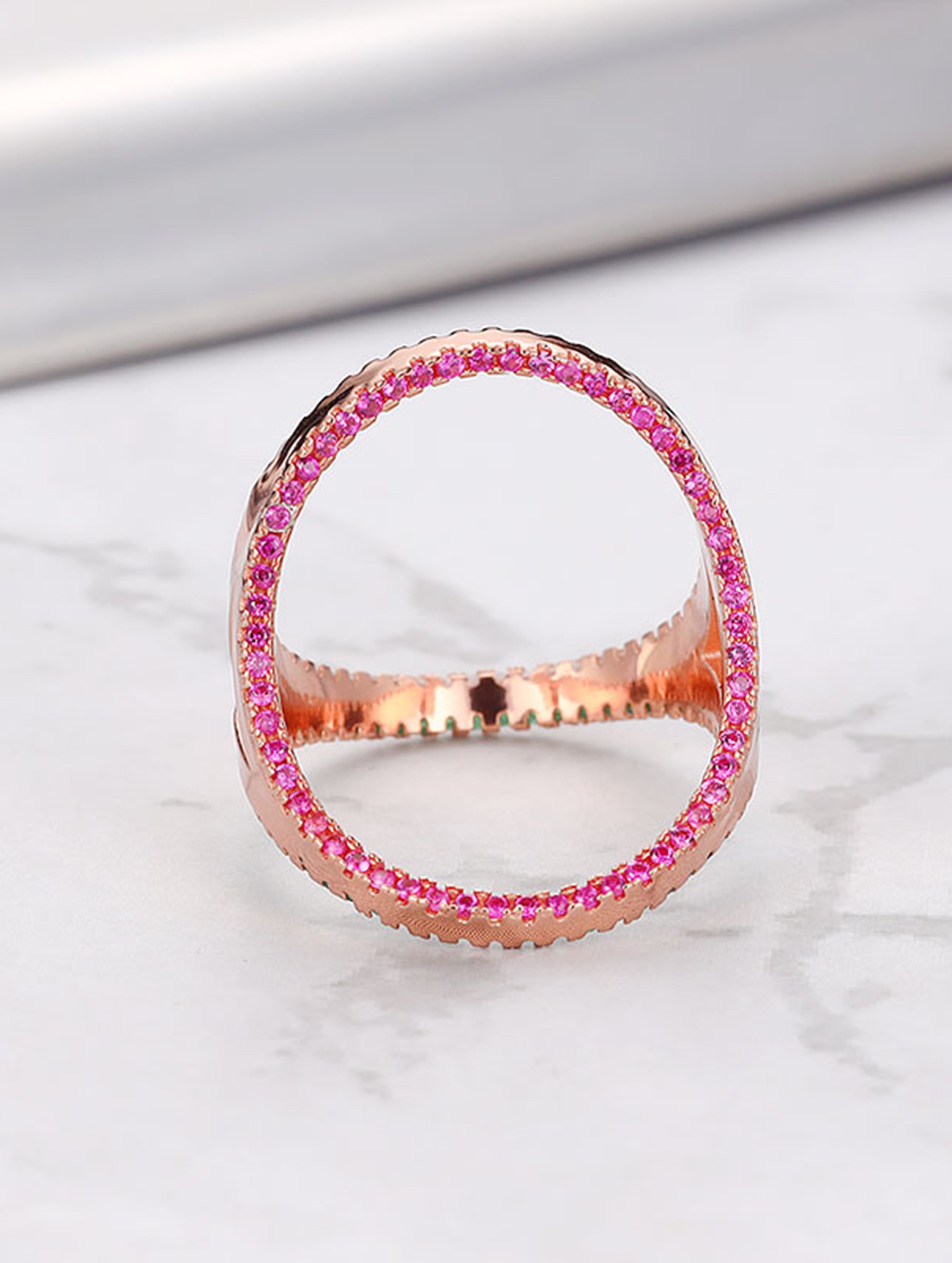 Cirque 925 Silver Reversible Ring