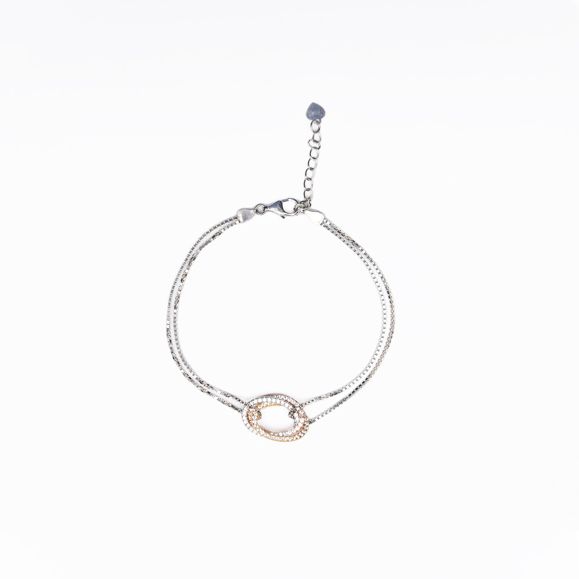 Elegant Oval Link Bracelet