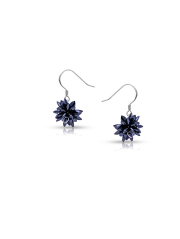 Black Crystal Earrings