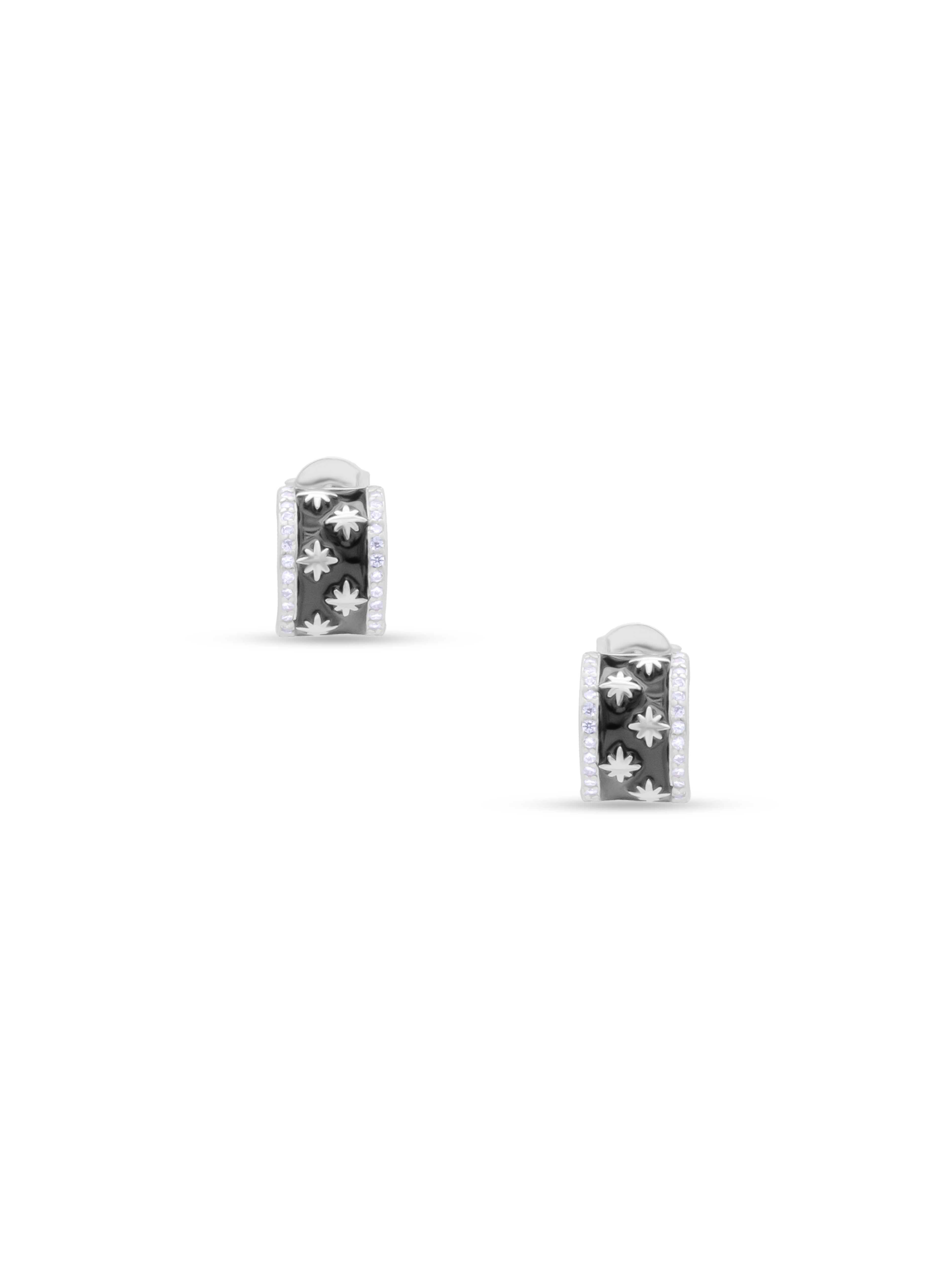 Noir Dot 925 Silver Studs