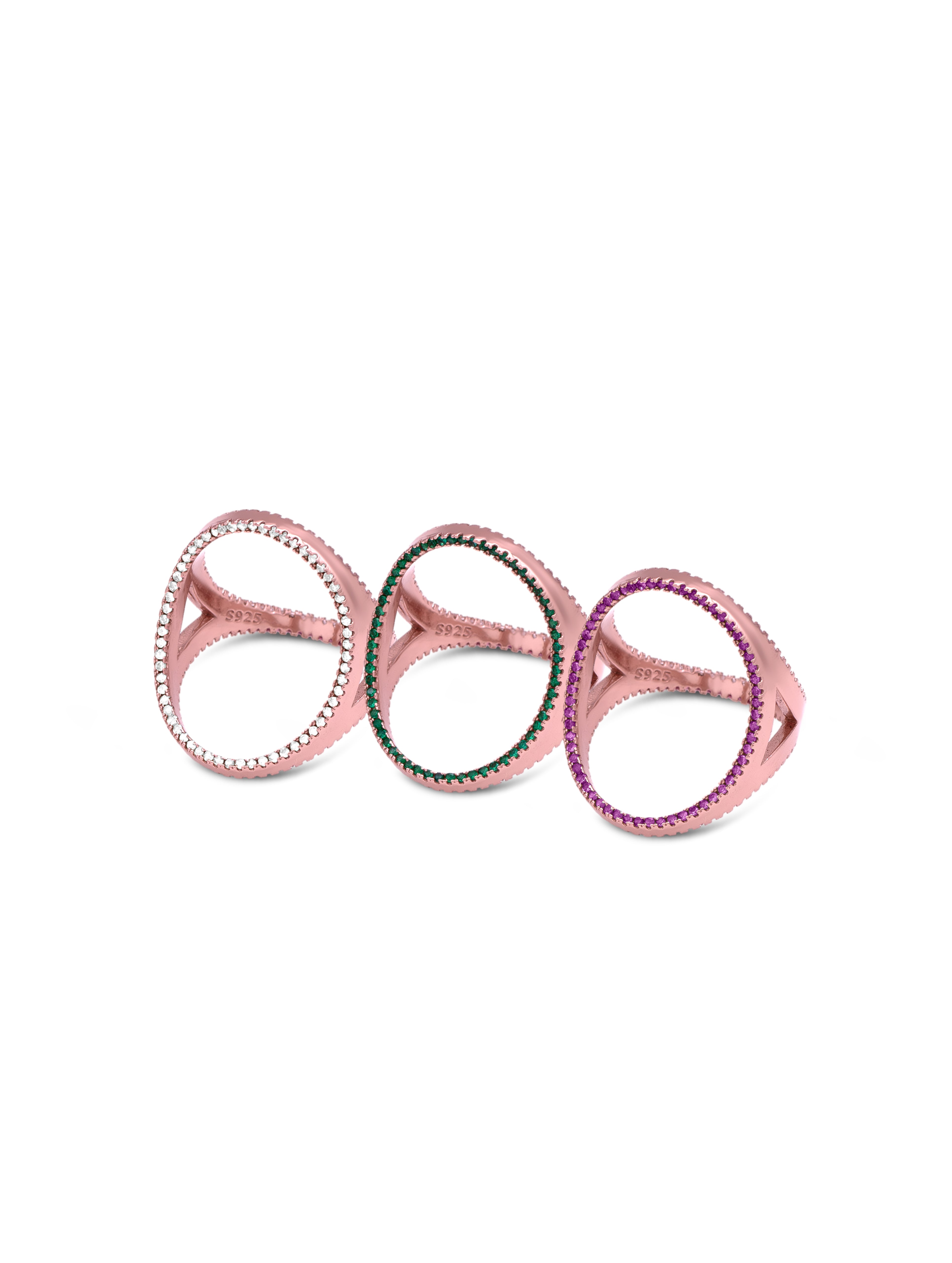 Cirque 925 Silver Reversible Ring