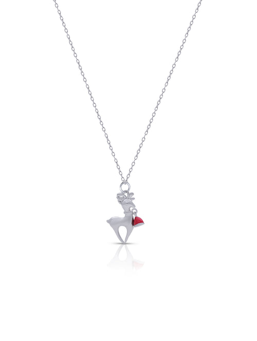 Frostlight Reindeer 925 Silver Chain