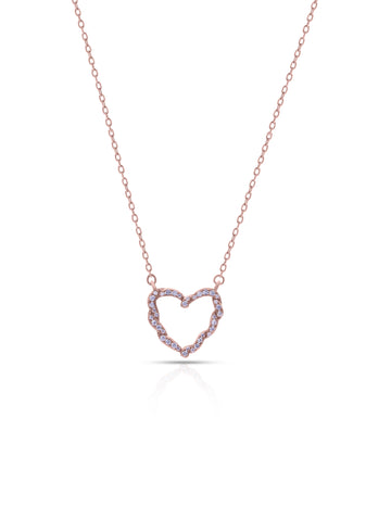 Roselle Heart 925 Silver Chain