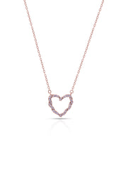 Roselle Heart 925 Silver Chain