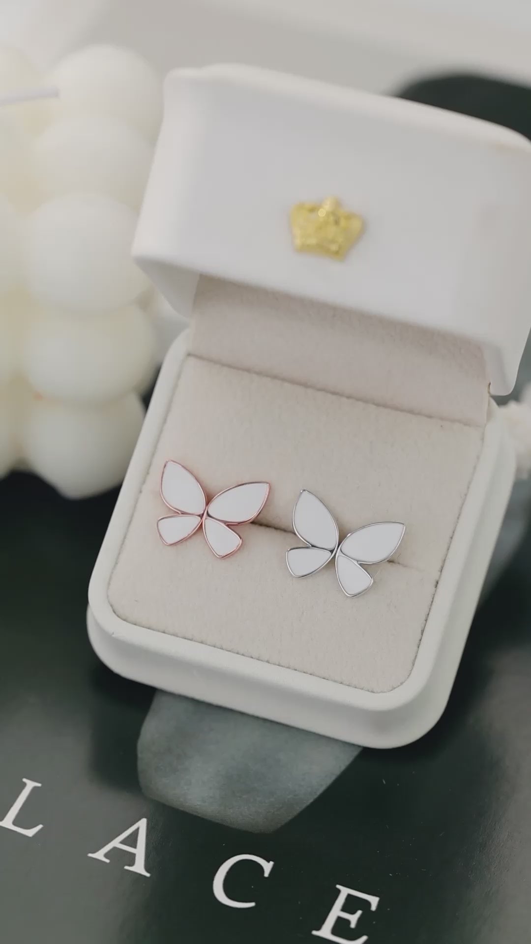 Papillon 925 Silver Earrings