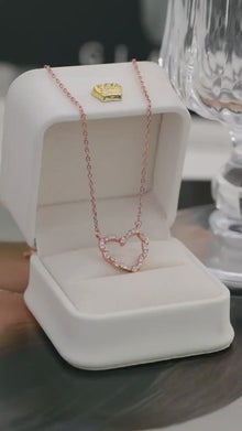 Roselle Heart 925 Silver Chain