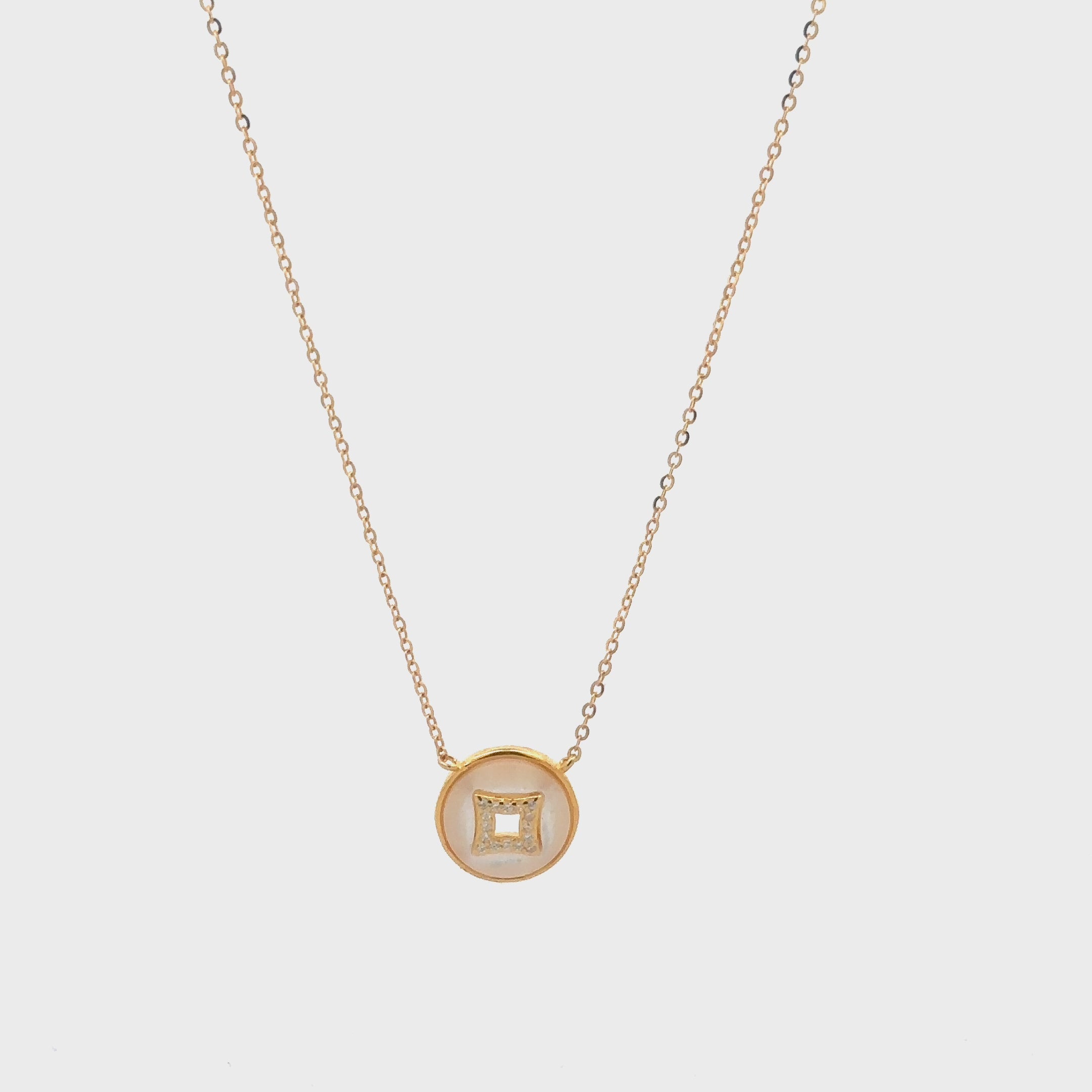 Rose Gold Zircon Dream Chain